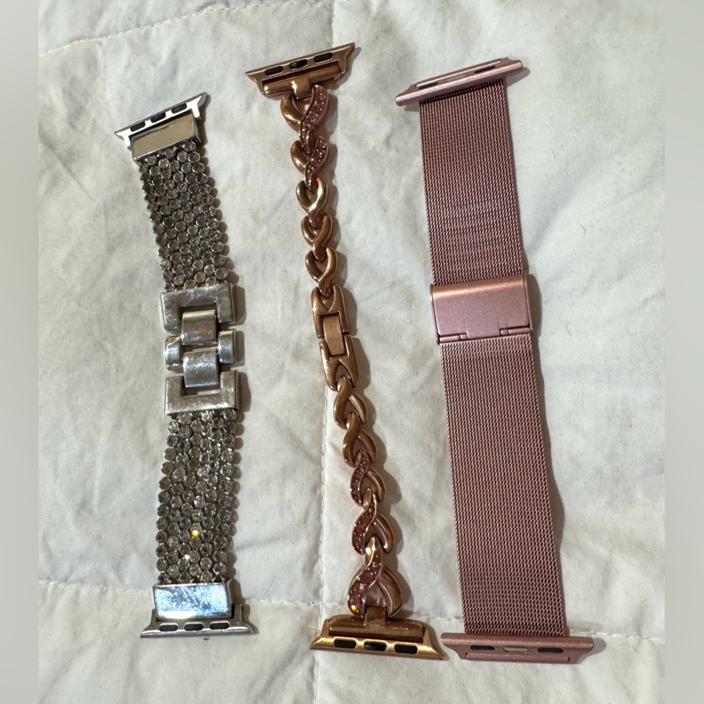 Rose gold Apple Watch band 38/40/41/42 mm adjustable